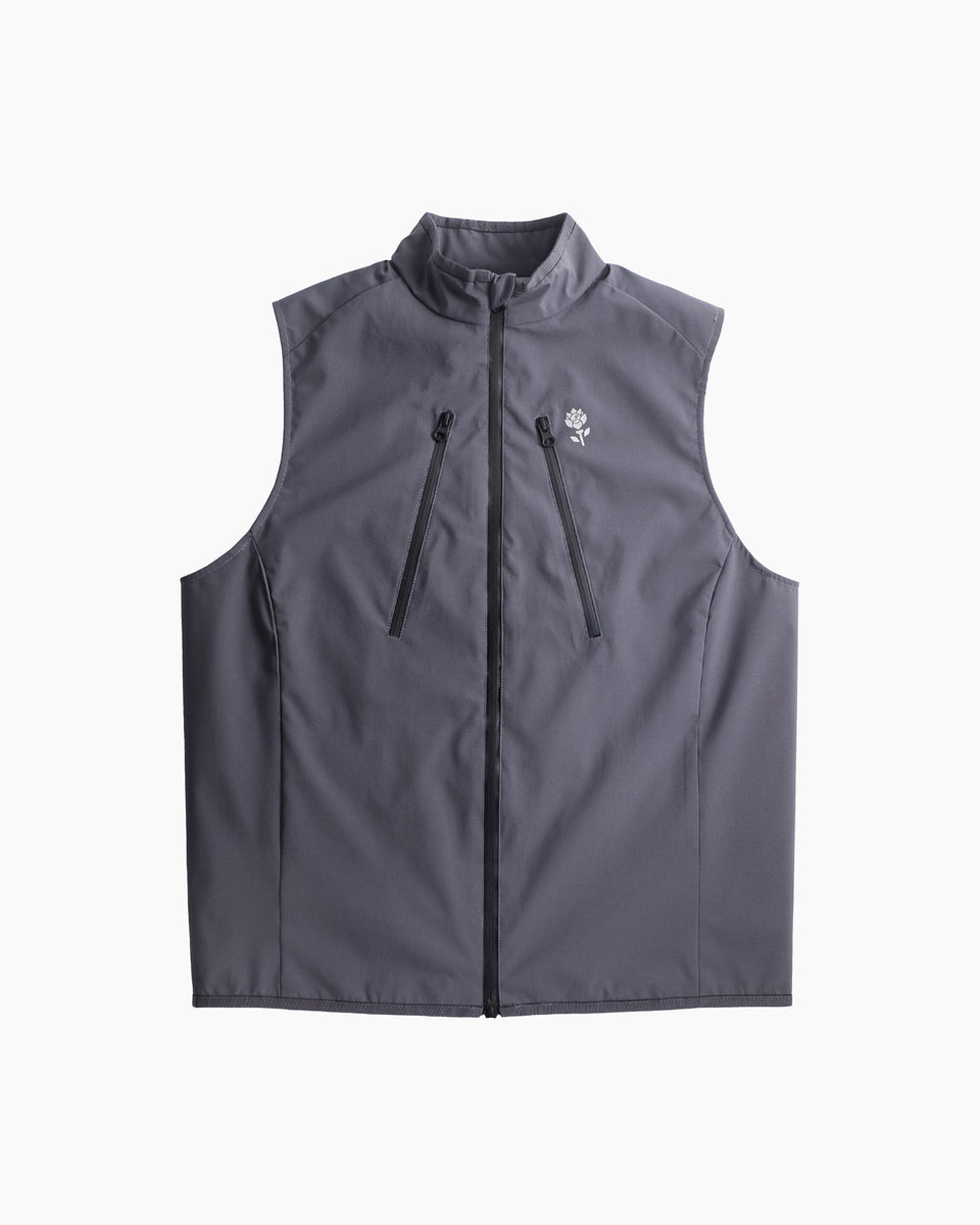 Onda 3L Vest Slate | Waterproof Performance Vest | Fiori Golf