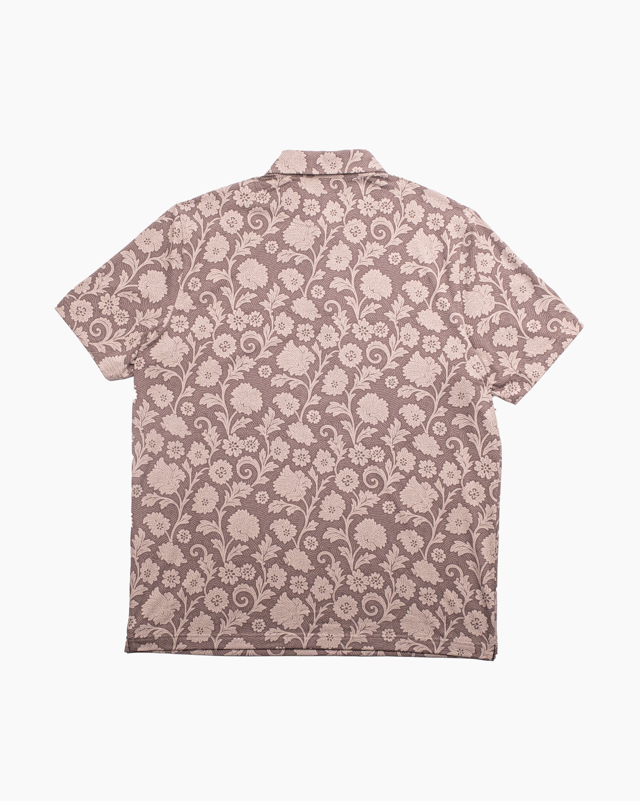 Phantom Polo Paisley Peppercorn | Golf Polo | Fiori Golf