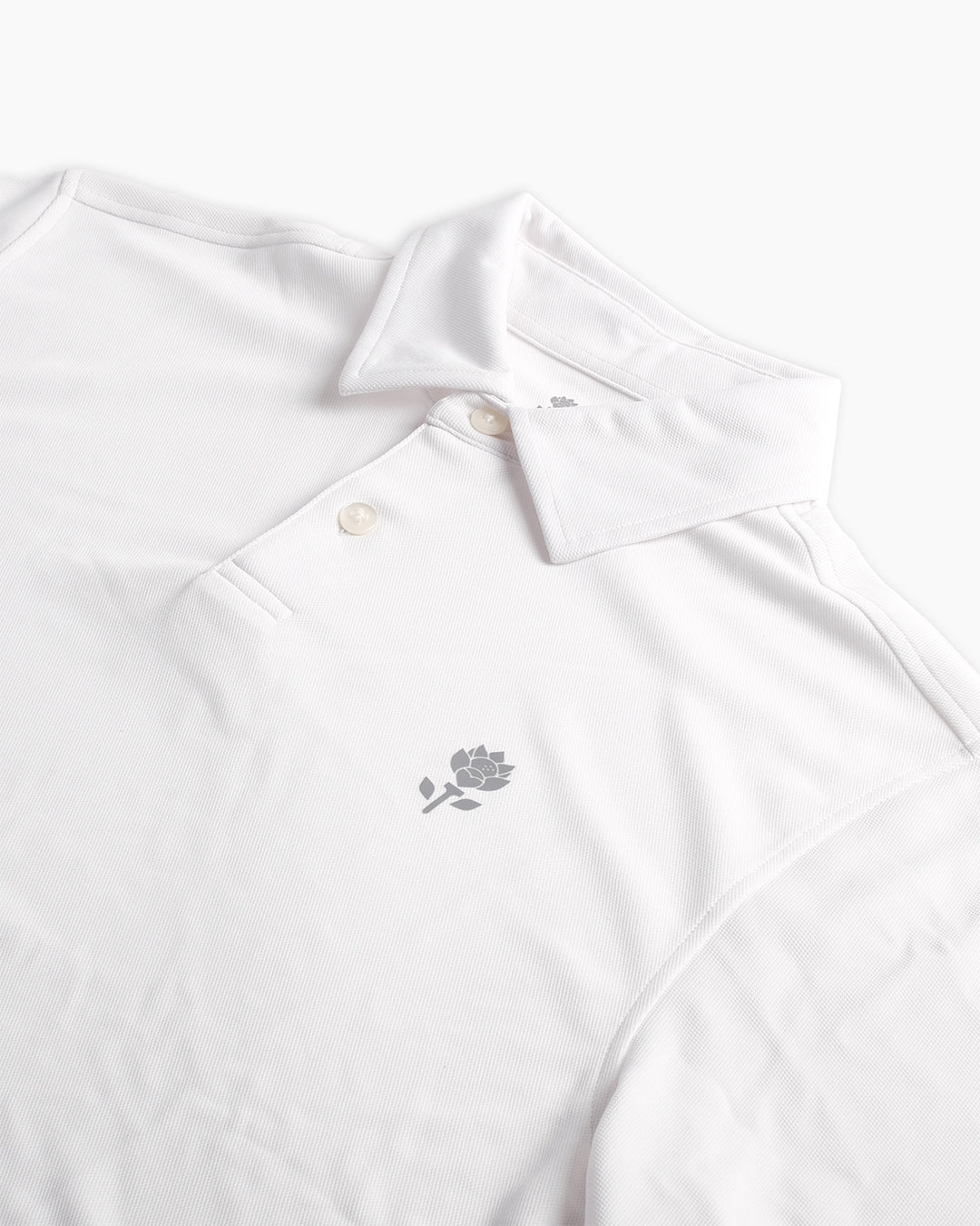 Vita Polo White | Men's Everyday Golf Polo | Fiori Golf